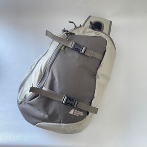 MOUNTAIN EQUIPMENT CO-OP Vintage Pod Sling Backpack Tan Grey Gorpcore 90’s Y2K
